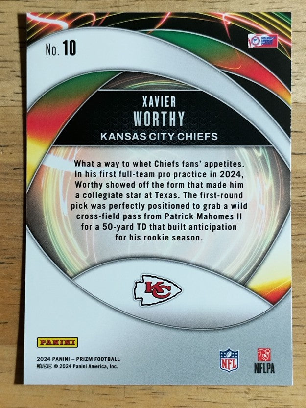2024 Panini Prizm Portals #10 Xavier Worthy