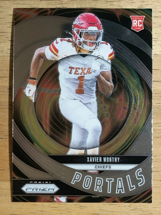 2024 Panini Prizm Portals #10 Xavier Worthy