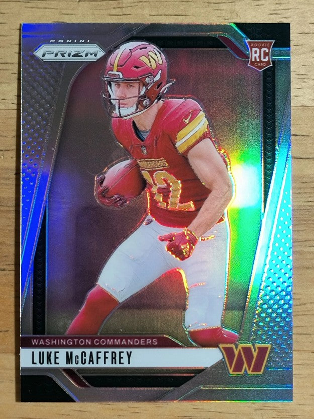 2024 Panini Prizm Prizms Silver #367 Luke McCaffrey
