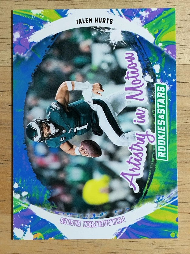 2024 Rookies and Stars Artistry in Motion #15 Jalen Hurts