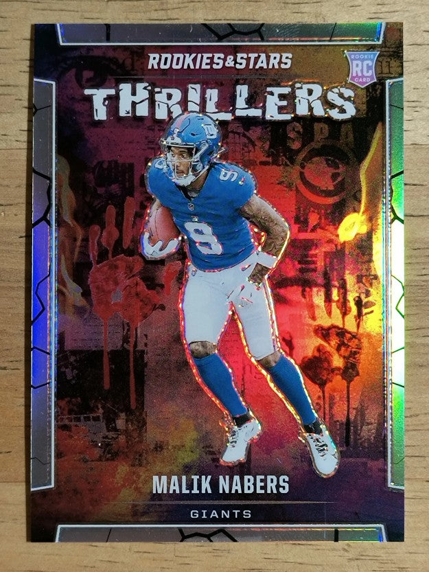 2024 Rookies and Stars Thrillers Silver #30 Malik Nabers