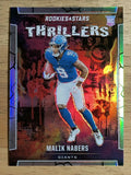 2024 Rookies and Stars Thrillers Silver #30 Malik Nabers