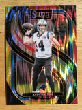 2024 Select Prizm Red and Yellow Shock #106 Andy Dalton