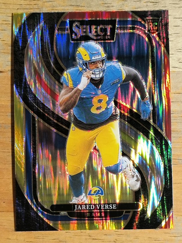 2024 Select Prizm Red and Yellow Shock #132 Jared Verse