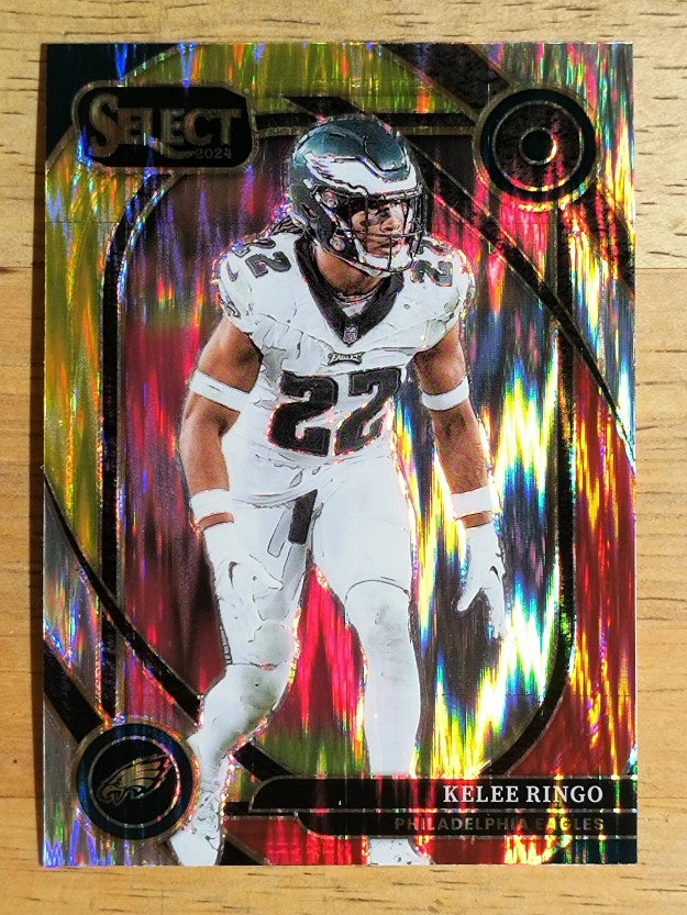 2024 Select Prizm Red and Yellow Shock #275 Kelee Ringo