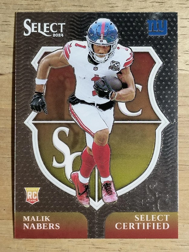 2024 Select Select Certified Rookies #6 Malik Nabers
