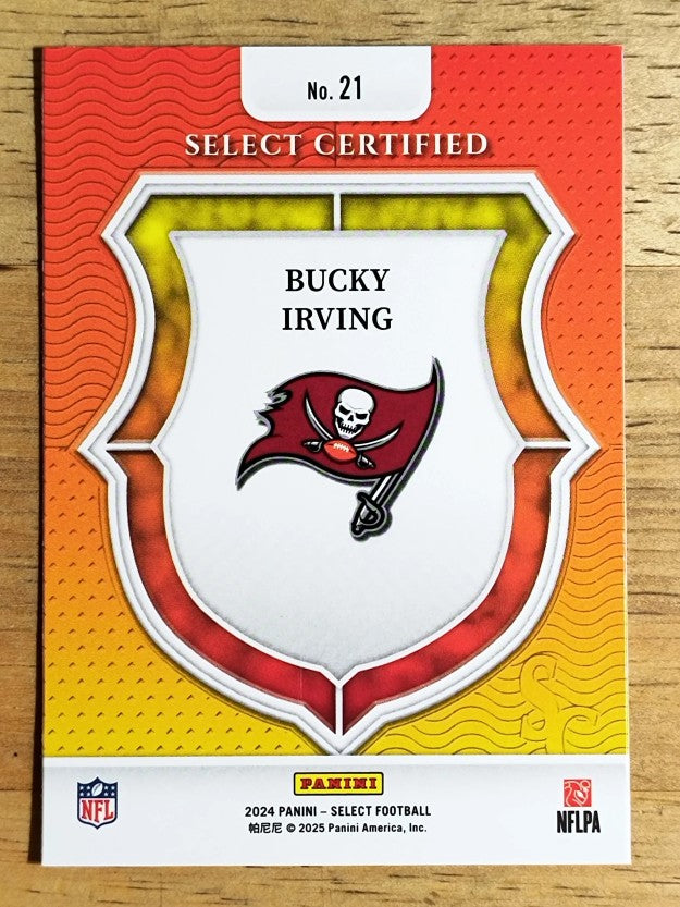 2024 Select Select Certified Rookies #21 Bucky Irving