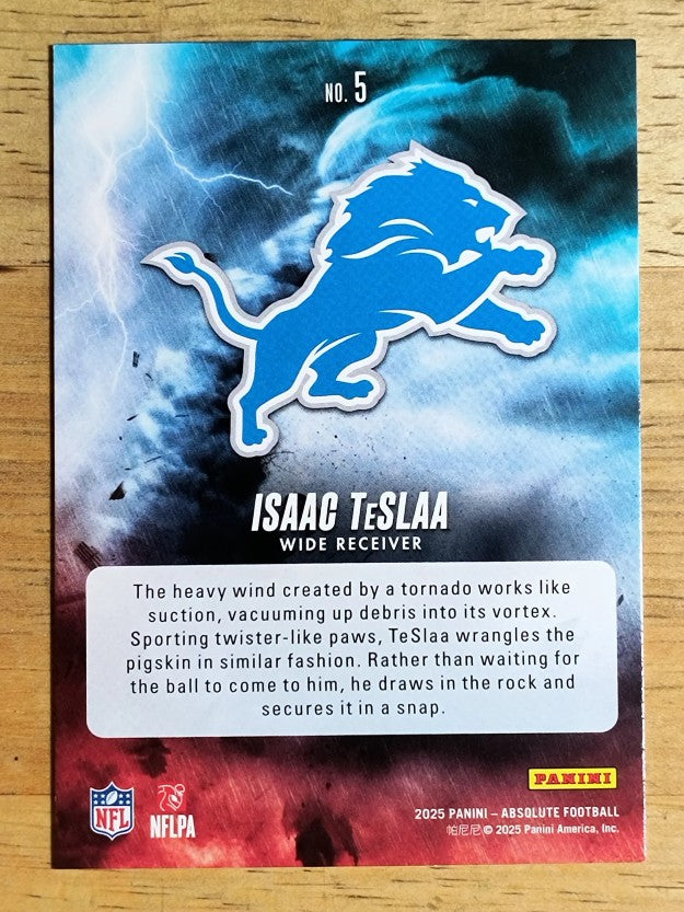 2025 Absolute By Storm #5 Isaac TeSlaa