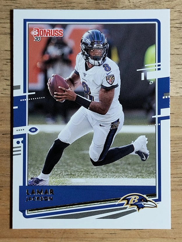 2020 Donruss #33A Lamar Jackson