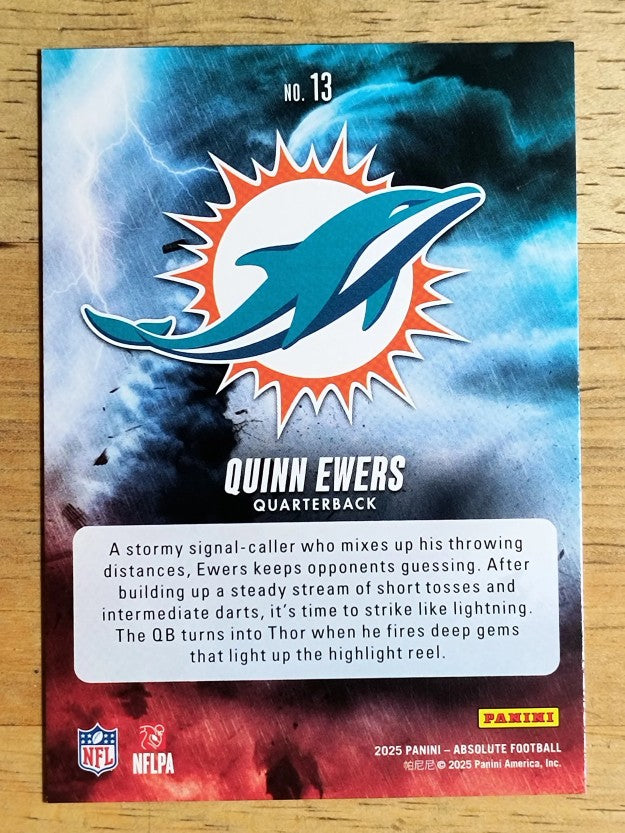 2025 Absolute By Storm #13 Quinn Ewers