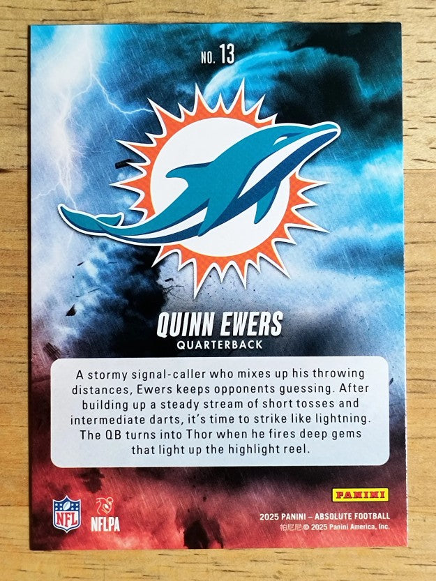 2025 Absolute By Storm #13 Quinn Ewers