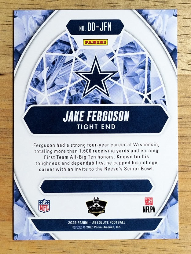 2025 Absolute Draft Diamonds #13 Jake Ferguson