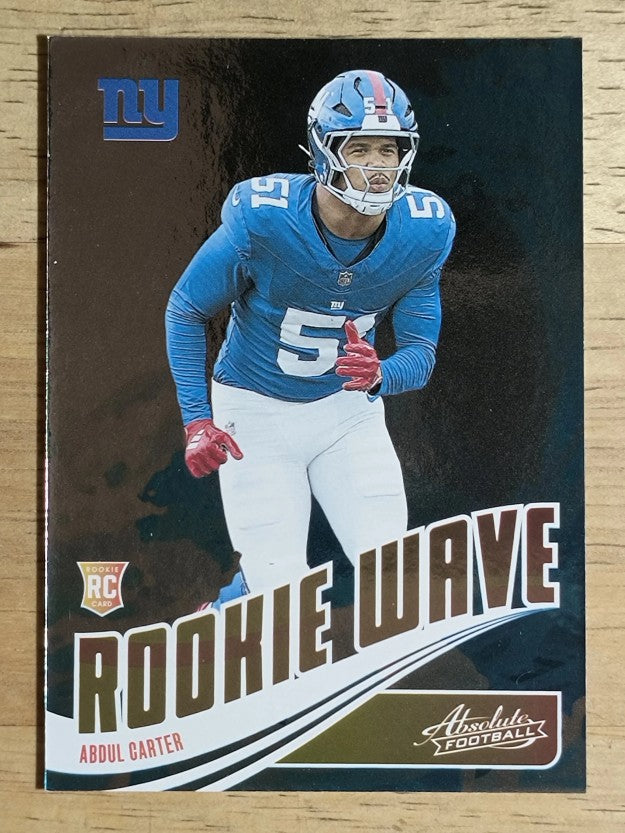 2025 Absolute Rookie Wave #1 Abdul Carter