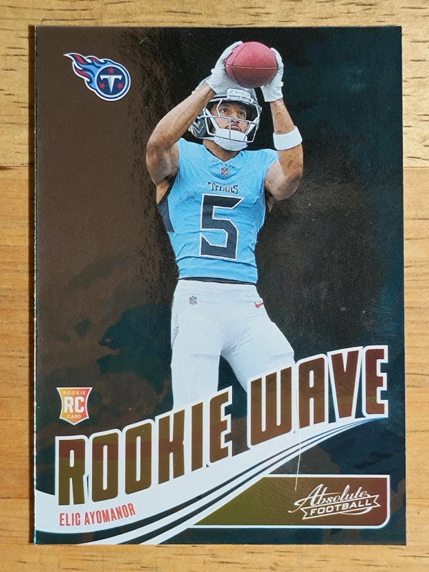 2025 Absolute Rookie Wave #4 Elic Ayomanor