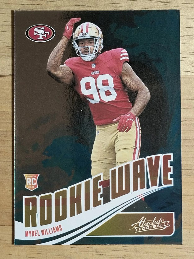 2025 Absolute Rookie Wave #13 Mykel Williams