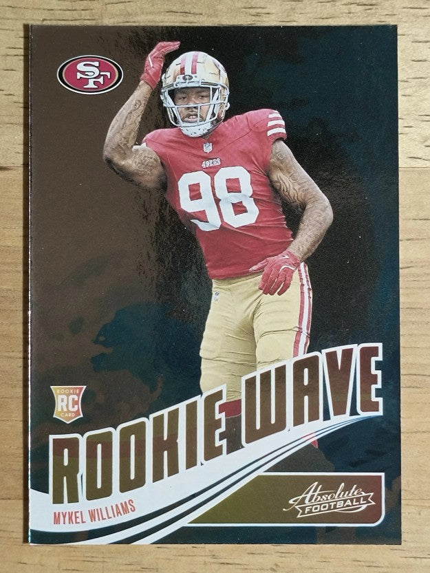 2025 Absolute Rookie Wave #13 Mykel Williams
