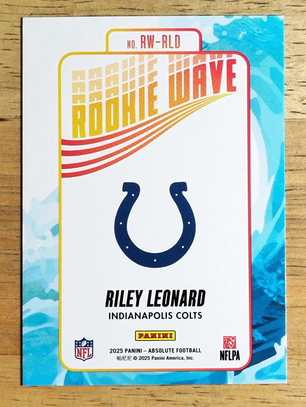 2025 Absolute Rookie Wave #16 Riley Leonard