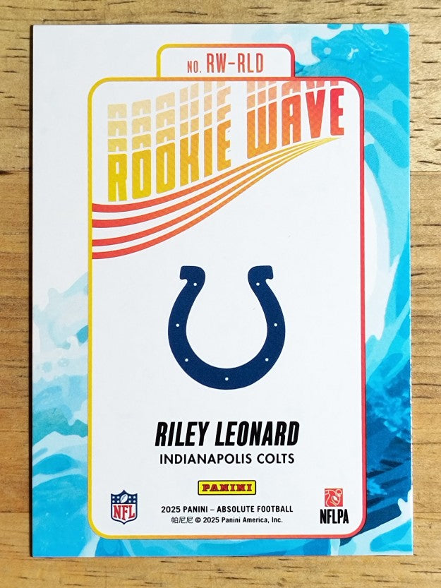 2025 Absolute Rookie Wave #16 Riley Leonard