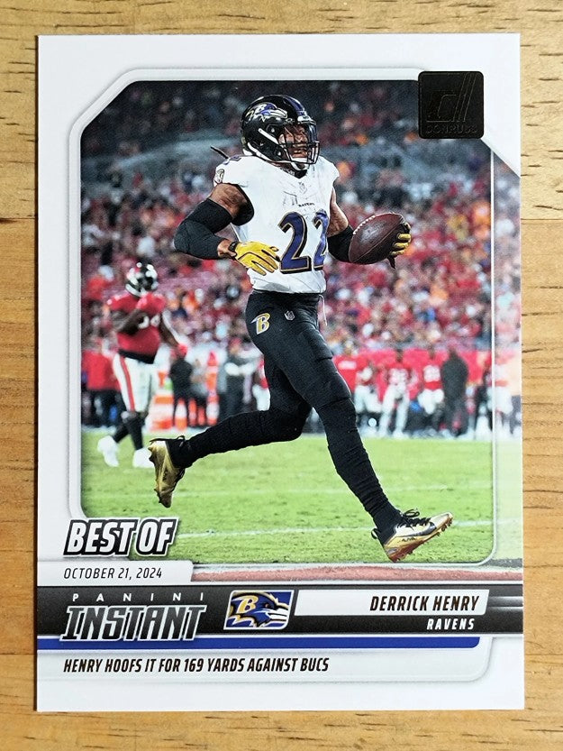 2025 Donruss Best of Instant #16 Derrick Henry