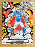 2025 Donruss Bomb Squad #5 Justin Herbert