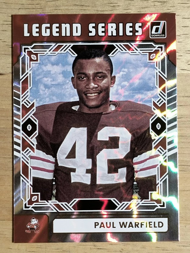 2025 Donruss The Legends Series #8 Paul Warfield