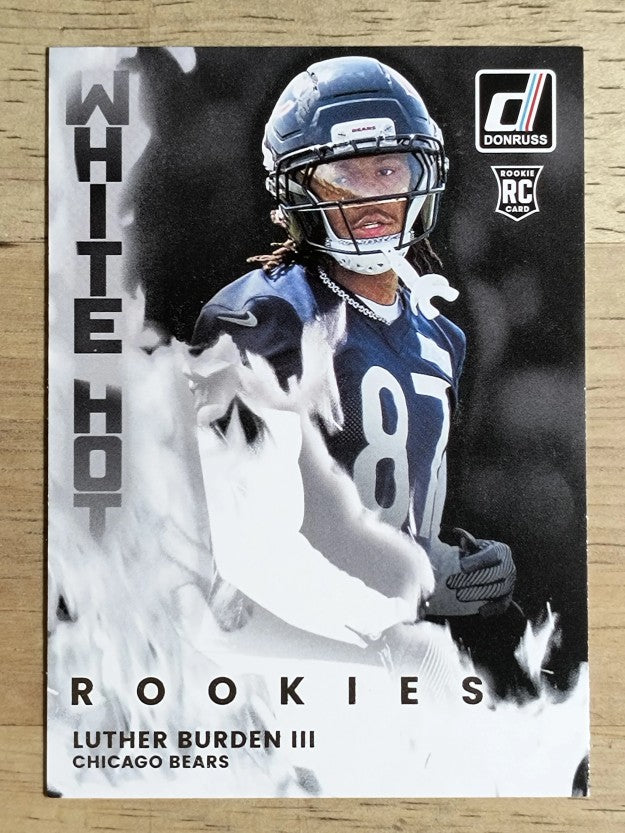2025 Donruss White Hot Rookies #9 Luther Burden III