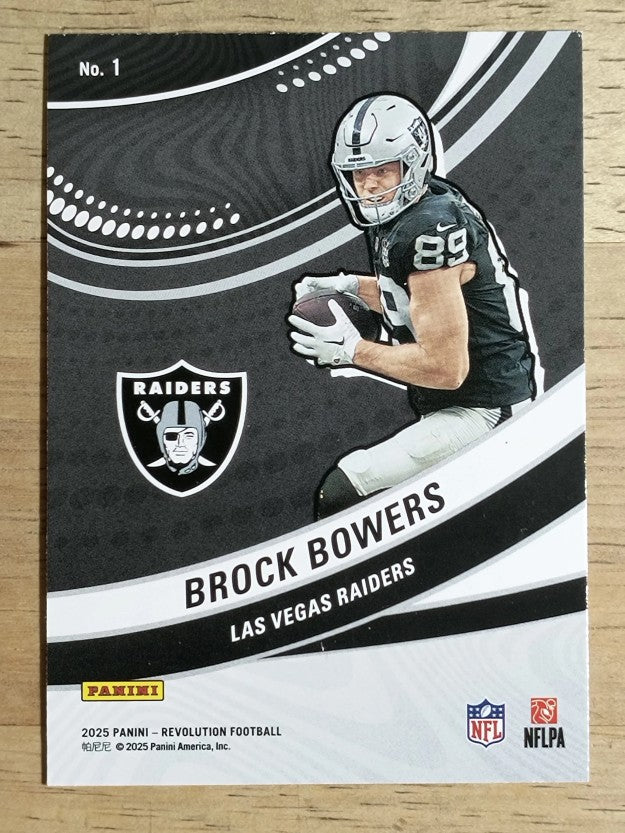 2025 Panini Revolution Futures #1 Brock Bowers