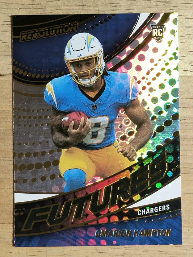 2025 Panini Revolution Futures #24 Omarion Hampton