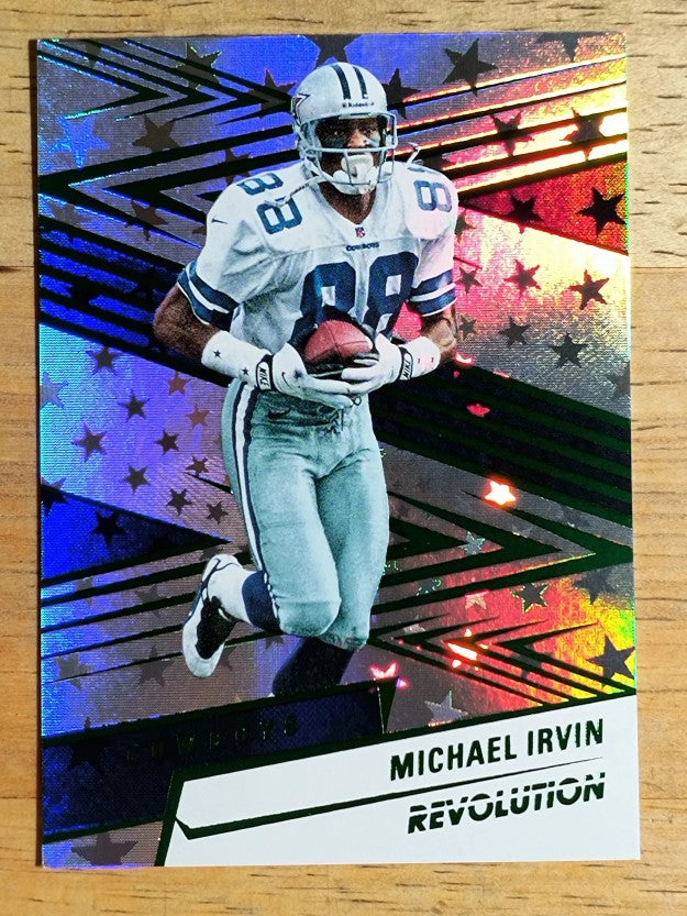 2025 Panini Revolution Green Astro #117 Michael Irvin