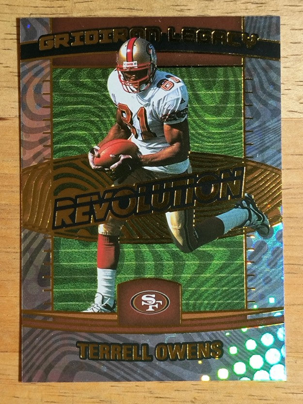 2025 Panini Revolution Gridiron Legacy #16 Terrell Owens (NM)