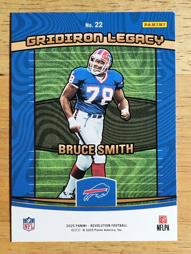 2025 Panini Revolution Gridiron Legacy #22 Bruce Smith