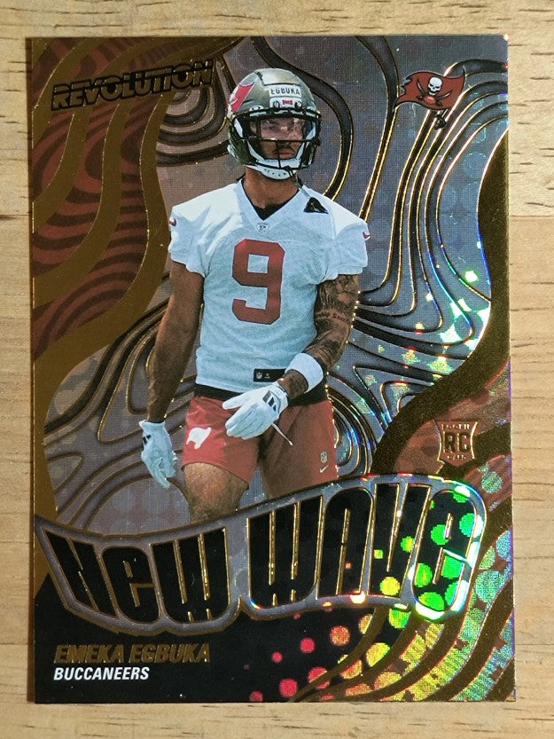 2025 Panini Revolution New Wave #3 Emeka Egbuka