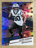 2025 Panini Revolution Red Astro #33 Chuba Hubbard
