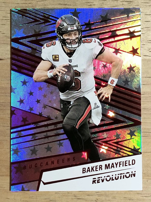 2025 Panini Revolution Red Astro #87 Baker Mayfield