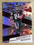 2025 Panini Revolution Red Astro #110 Derek Stingley Jr.