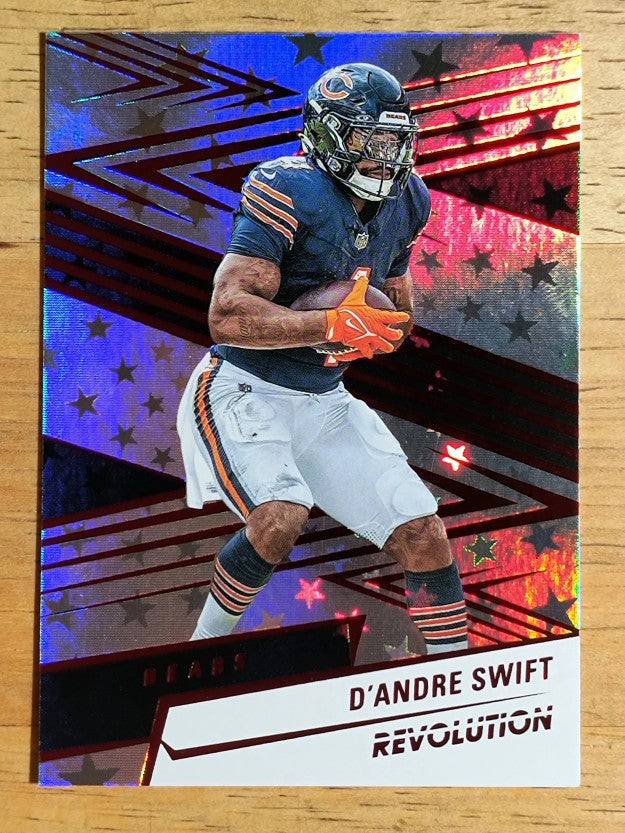 2025 Panini Revolution Red Astro #165 D'Andre Swift