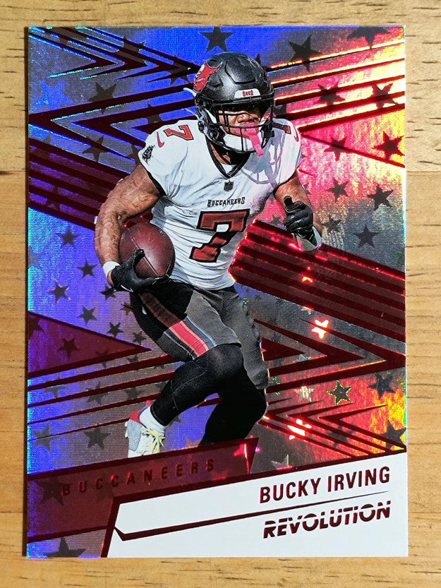 2025 Panini Revolution Red Astro #196 Bucky Irving