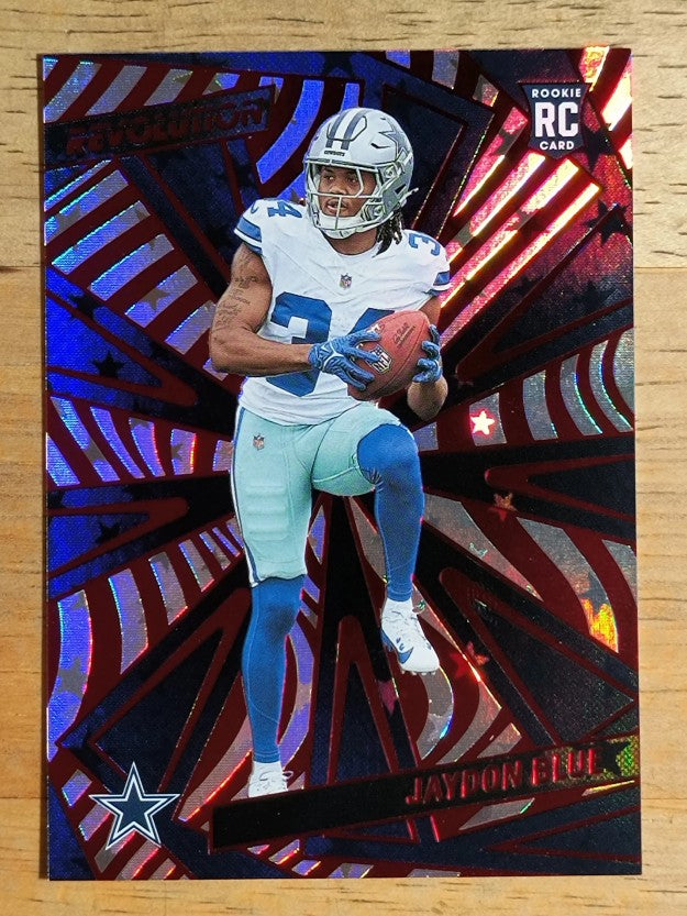 2025 Panini Revolution Red Astro #214 Jaydon Blue