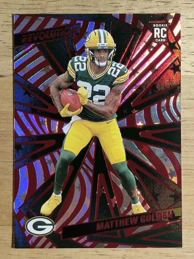2025 Panini Revolution Red Astro #228 Matthew Golden