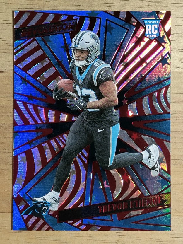 2025 Panini Revolution Red Astro #250 Trevor Etienne