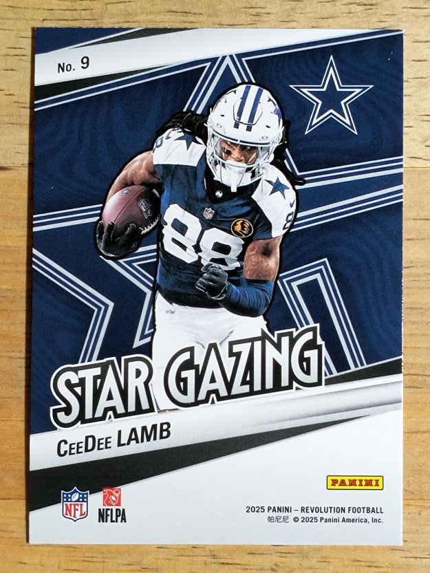 2025 Panini Revolution Star Gazing #9 CeeDee Lamb