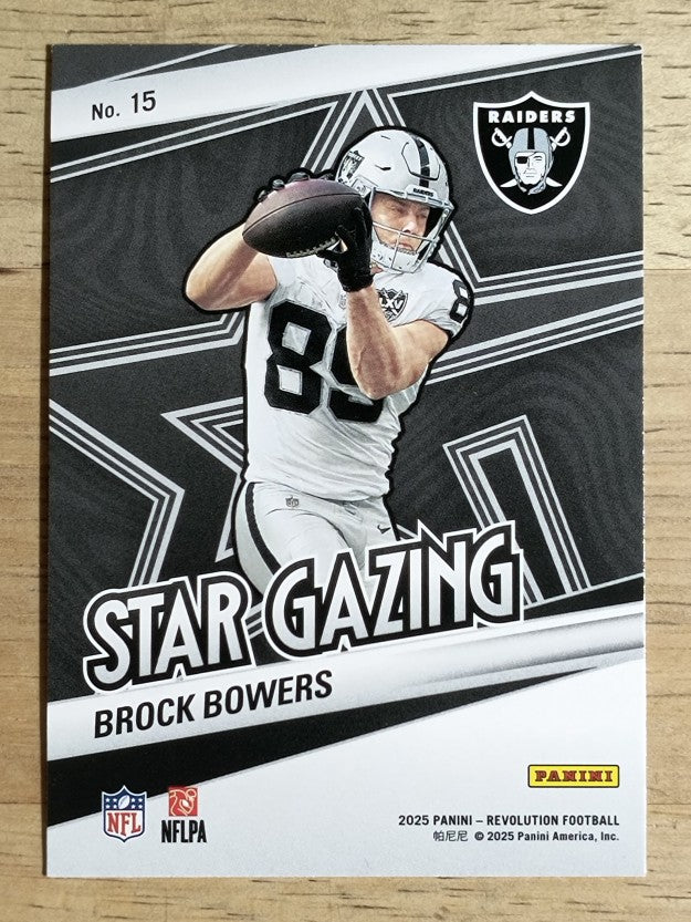 2025 Panini Revolution Star Gazing #15 Brock Bowers