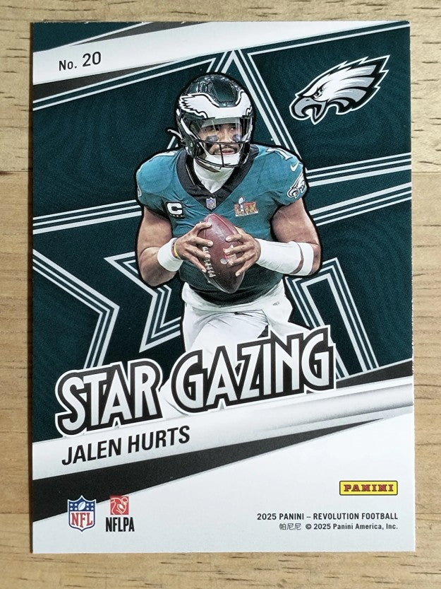 2025 Panini Revolution Star Gazing #20 Jalen Hurts