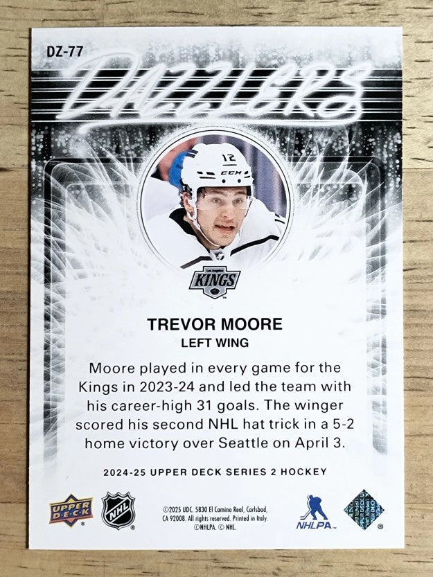 2024-25 Upper Deck Dazzlers Blue #DZ77 Trevor Moore