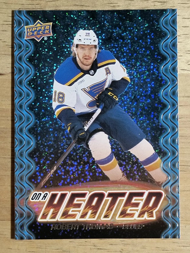 2024-25 Upper Deck On a Heater Speckled #OH3 Robert Thomas