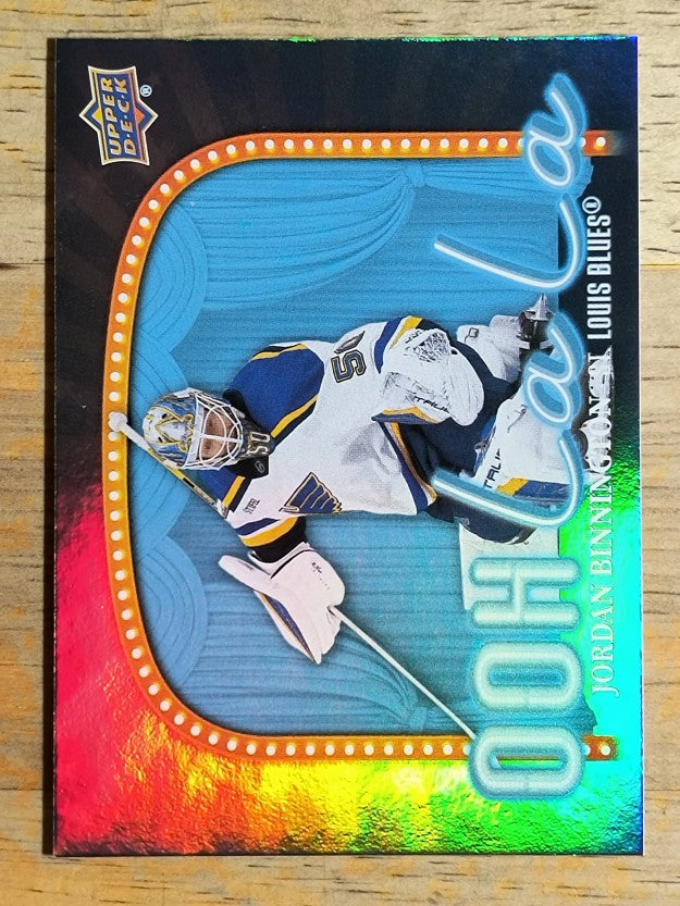 2024-25 Upper Deck Ooh La La #OLL17 Jordan Binnington
