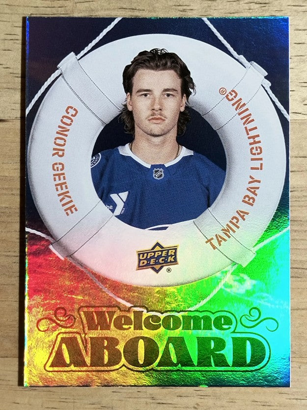2024-25 Upper Deck Welcome Aboard #WA14 Conor Geekie