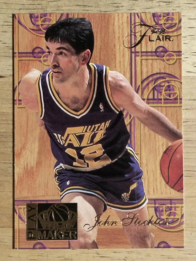 1994-95 Flair Playmakers #9 John Stockton