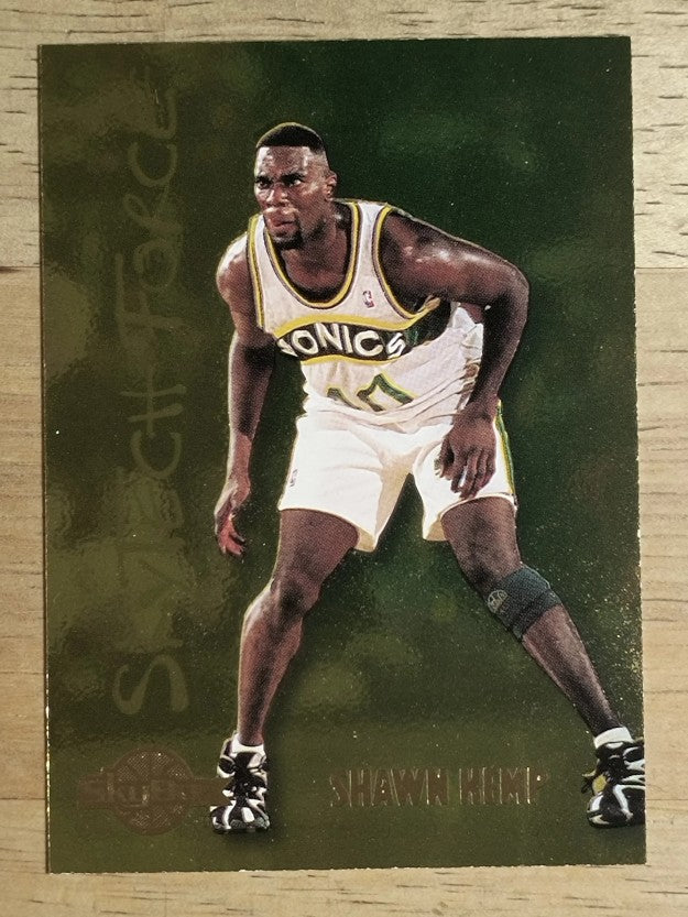 1994-95 SkyBox Premium SkyTech Force #SF10 Shawn Kemp