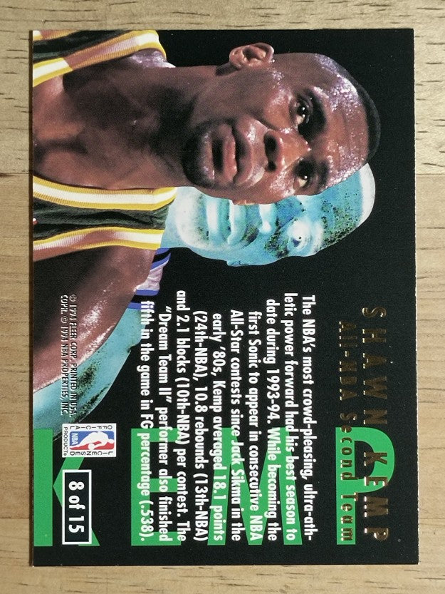 1994-95 Ultra All-NBA #8 Shawn Kemp